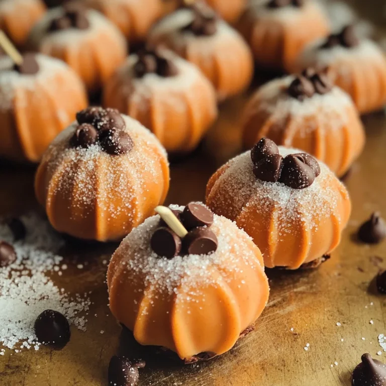 Pumpkin Cheesecake Truffles