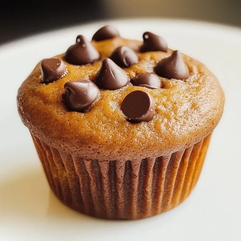 Pumpkin Chocolate Chip Muffins