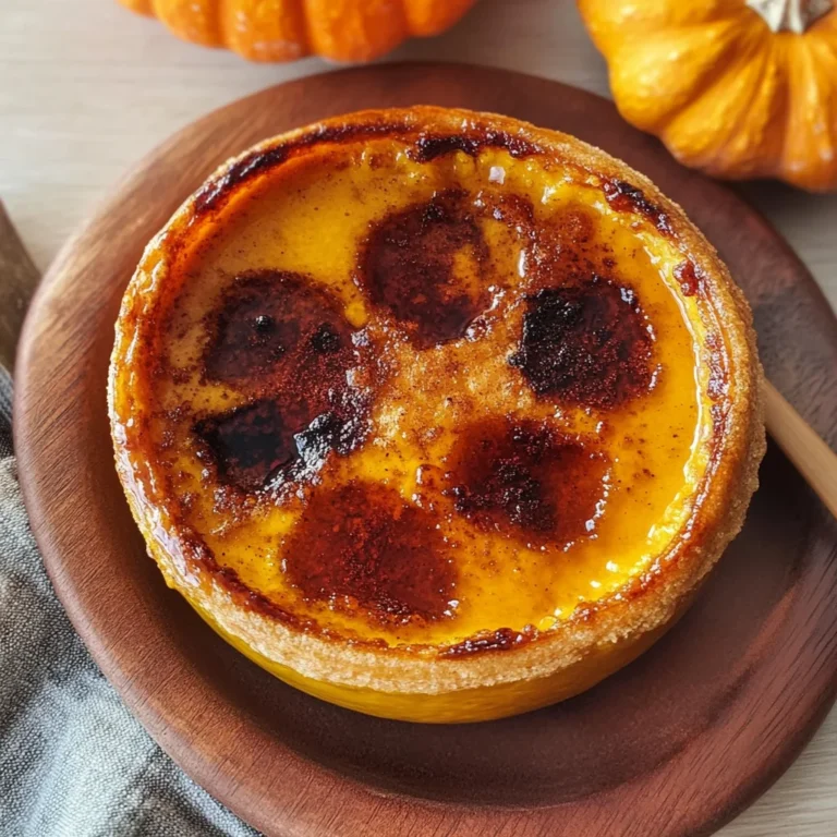 Pumpkin Crème Brûlée