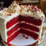 Red Velvet Cake with Cream Cheese Buttercream