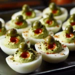 Spooky Deviled Eyeballs