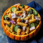 UpChuckin' Pumpkin Loaded Pasta Salad