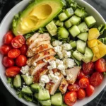 Avocado & Chicken Chopped Salad