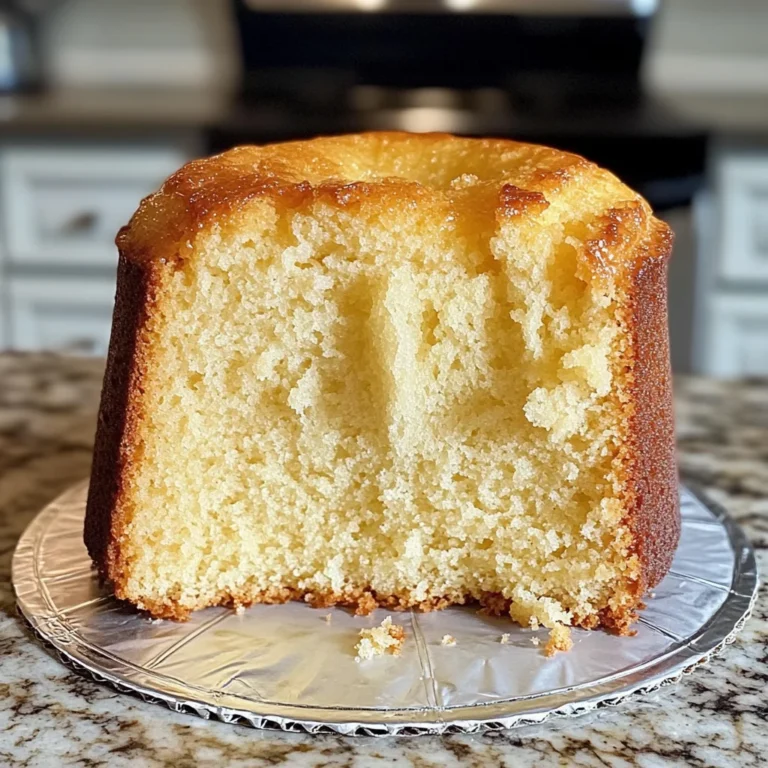 Classic Pound Cake Recipe