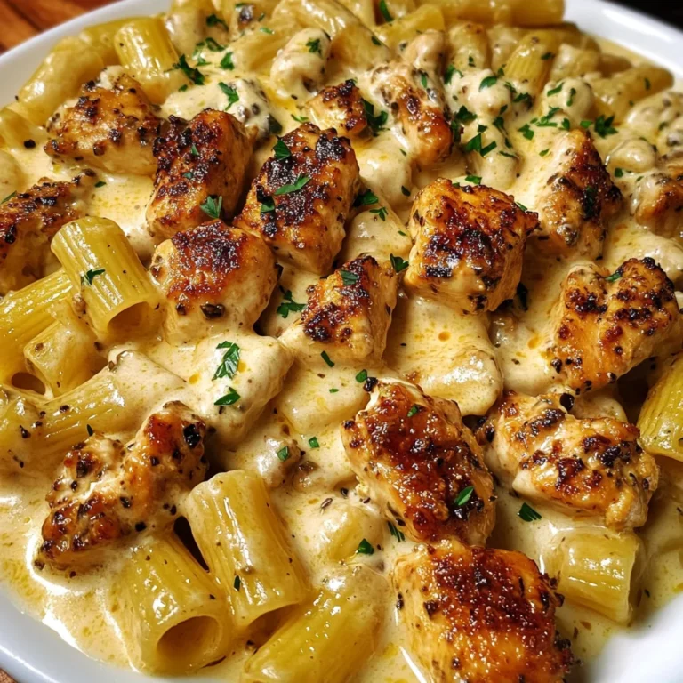 Creamy Velveeta Chicken Rigatoni Recipe