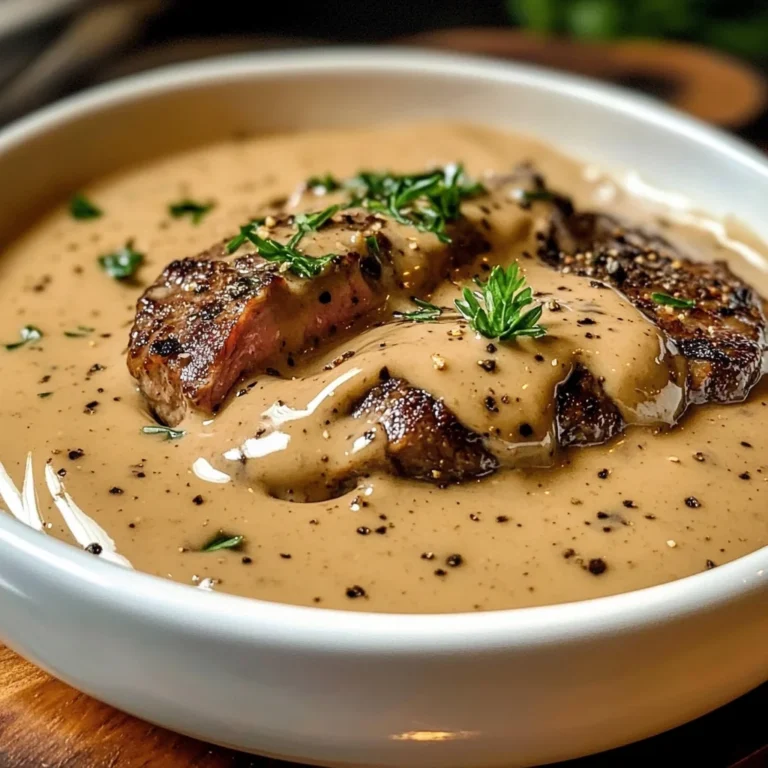 Peppercorn Sauce Recipe for Steak, Chicken, or Pasta
