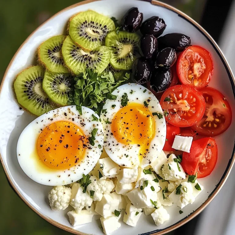 Rainbow Breakfast Plate