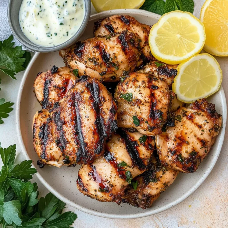 Greek Yogurt Marinated Chicken