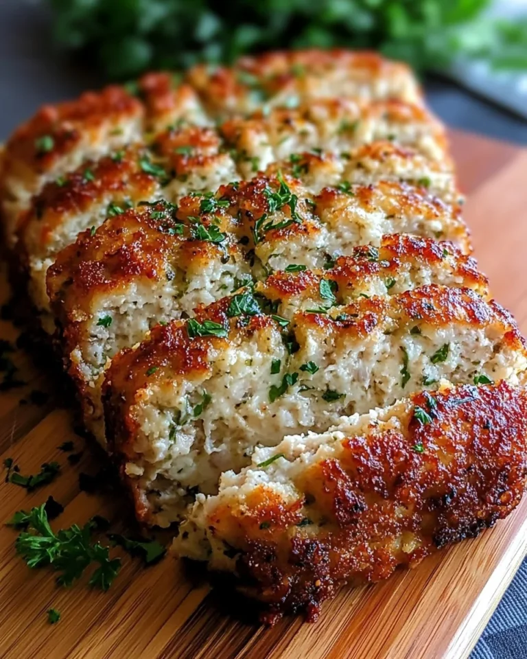 Parmesan Chicken Meatloaf