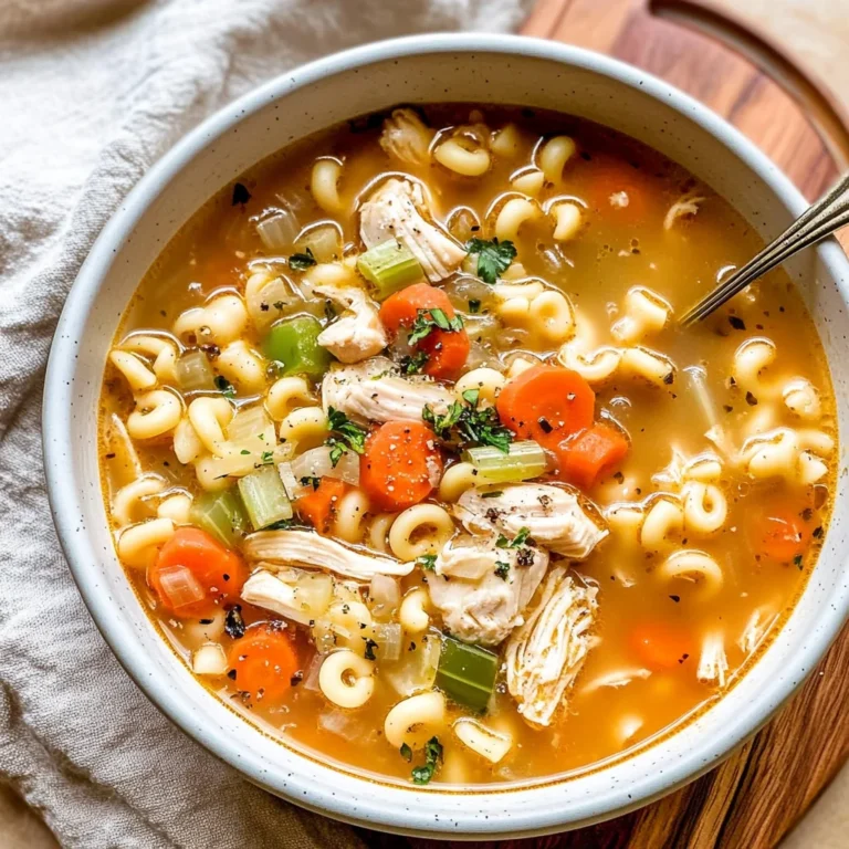 Sicilian Chicken Soup