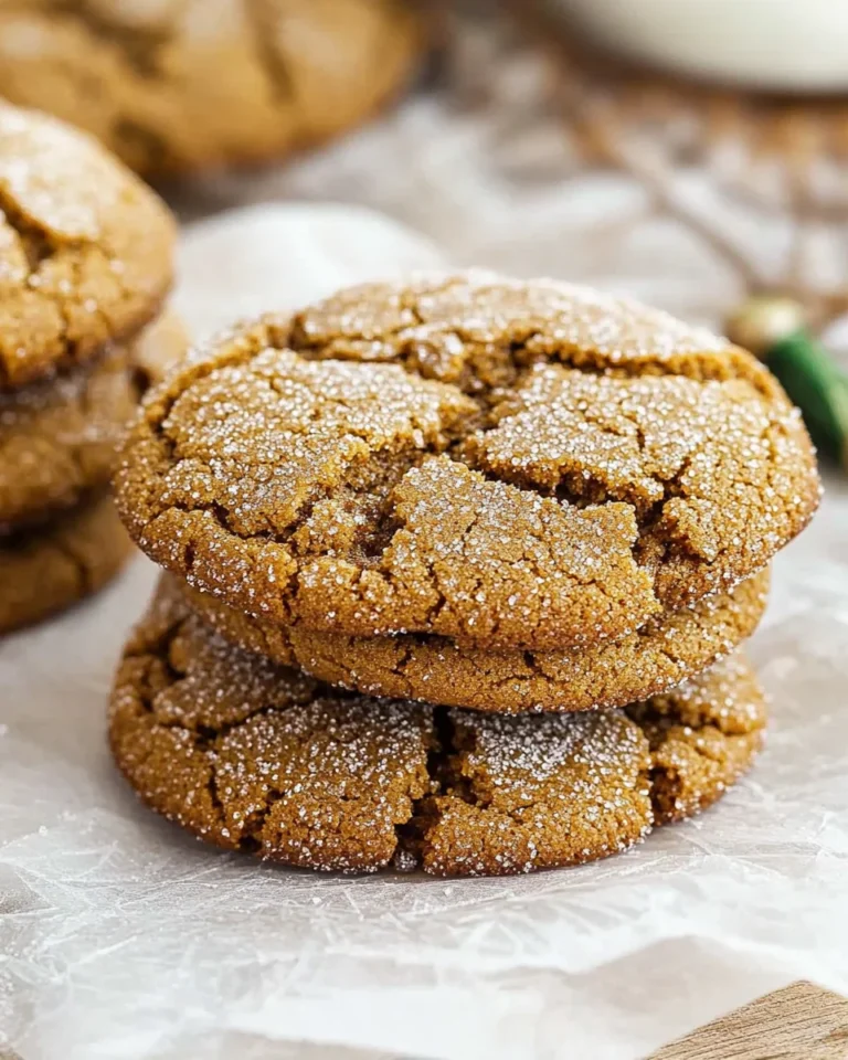 Starbucks Copycat Ginger Molasses Cookies