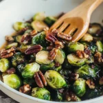 30-Minute Stovetop Maple Turkey Bacon Brussels Sprouts