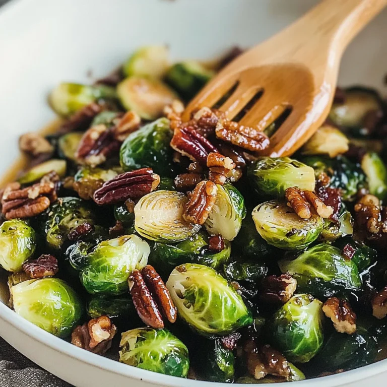 30-Minute Stovetop Maple Turkey Bacon Brussels Sprouts