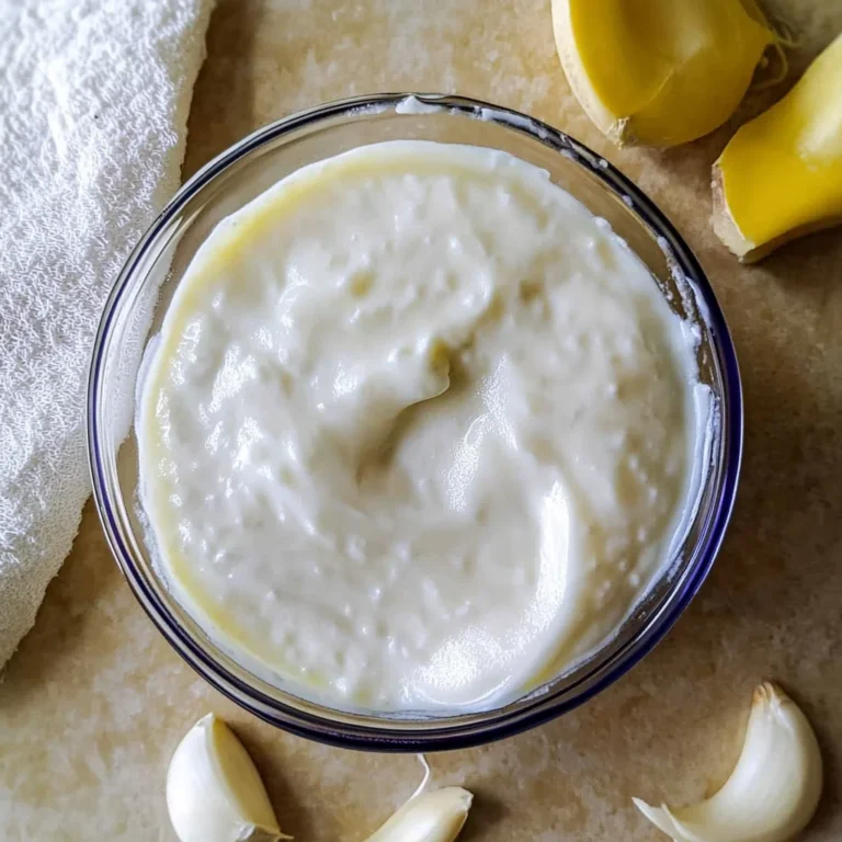 5-Minute Toum (NO Food Processor!)