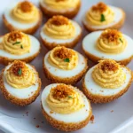 Cajun Style Fried Deviled Eggs