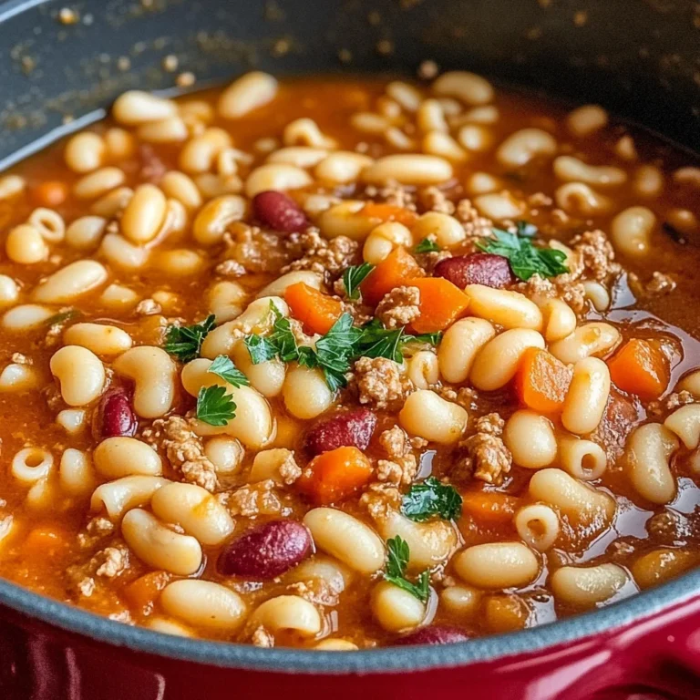 Copycat Olive Garden Pasta e Fagioli