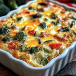 Cottage Cheese and Veggies Bake