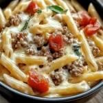 Creamy Rotel Pasta with Ground Beef for Cozy Weeknight Dinners