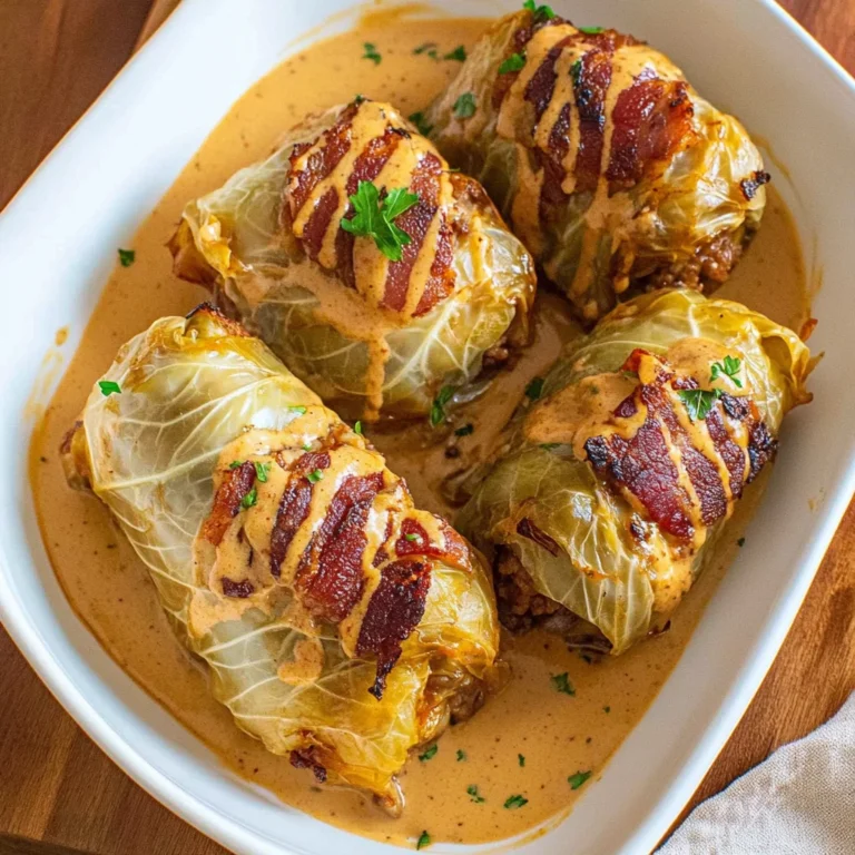 German Stuffed Cabbage Rolls (Kohlrouladen)