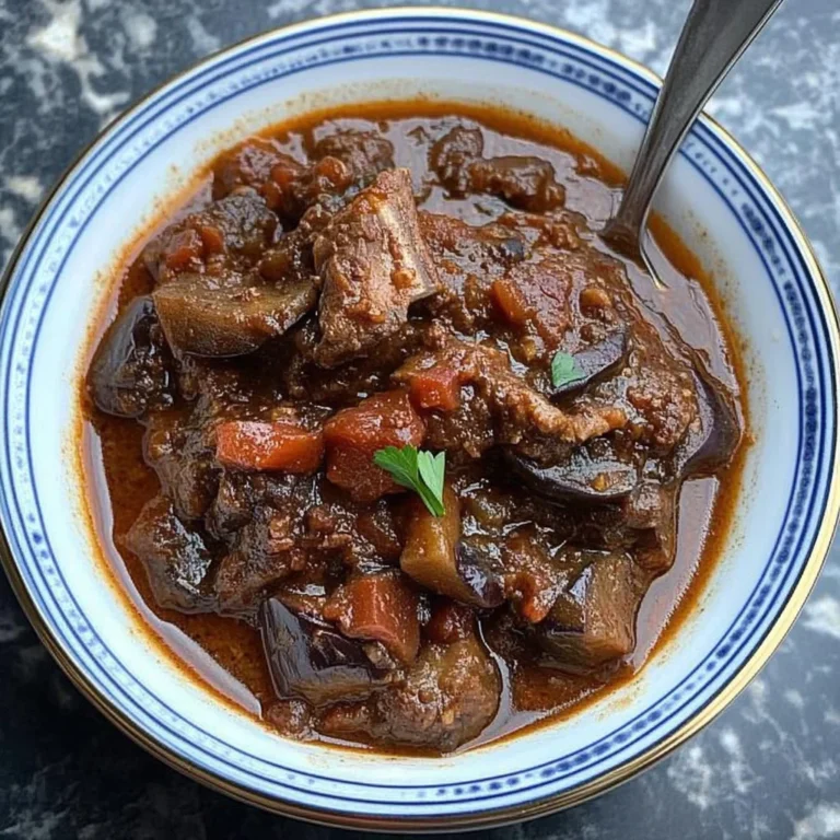 Lamb Stew with Eggplant