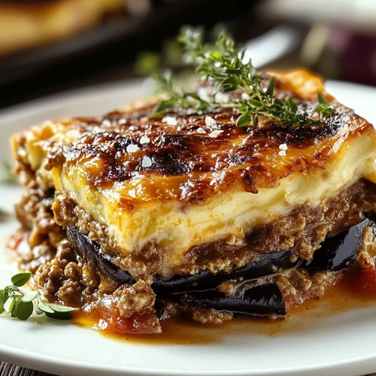 Outrageously Delicious Greek Moussaka
