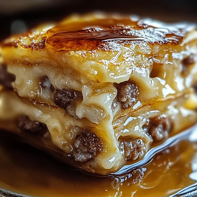 Pancake Sausage Casserole