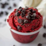Red Velvet Edible Cookie Dough Recipe
