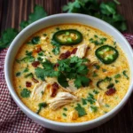 Spicy Jalapeño Popper Chicken Soup