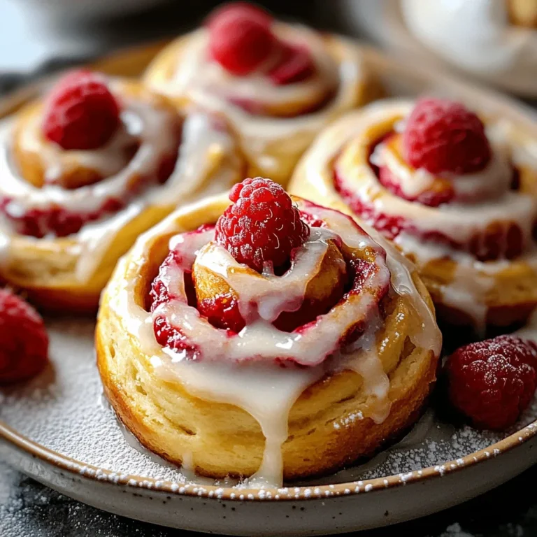 The Irresistible Appeal of Raspberry Cinnamon Rolls