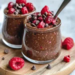 4-Ingredient Chocolate Chia Pudding