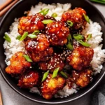 Air-Fried Korean Chili Cauliflower (Gochujang)
