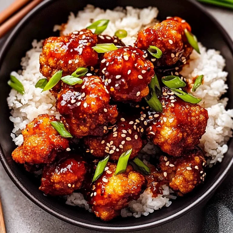 Air-Fried Korean Chili Cauliflower (Gochujang)