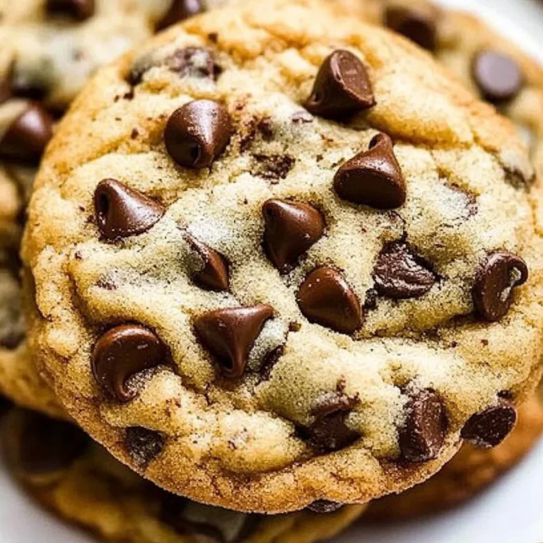 Bakery Style Chocolate Chip Cookies