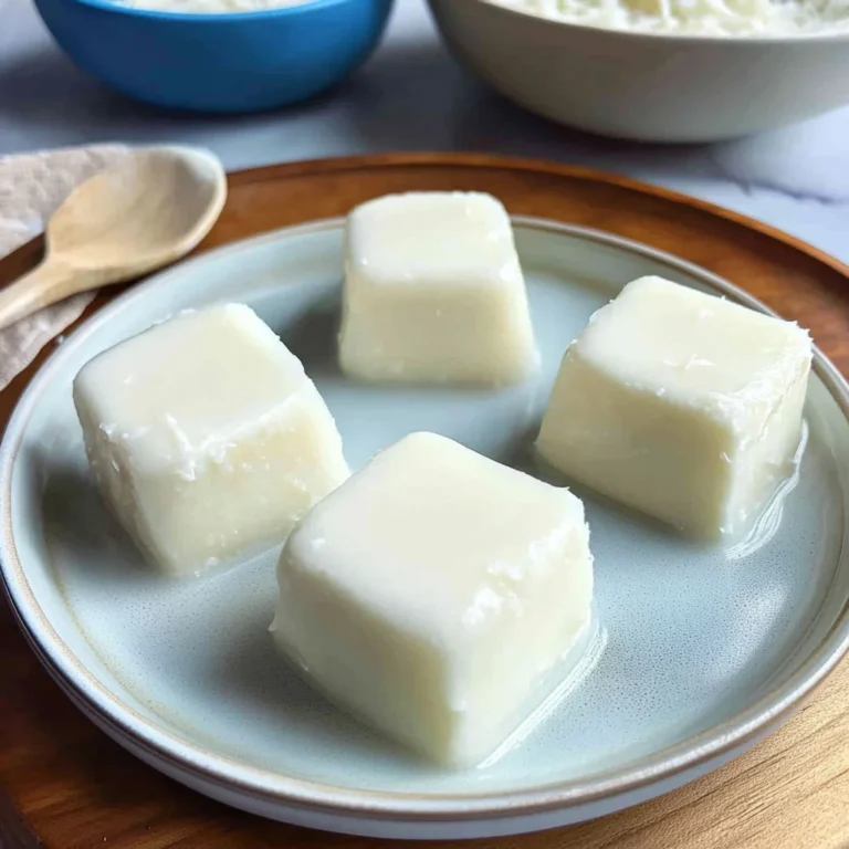 Chinese Coconut Pudding