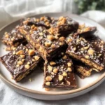 Easy Date Snickers Bars (Healthy Dessert Recipe)