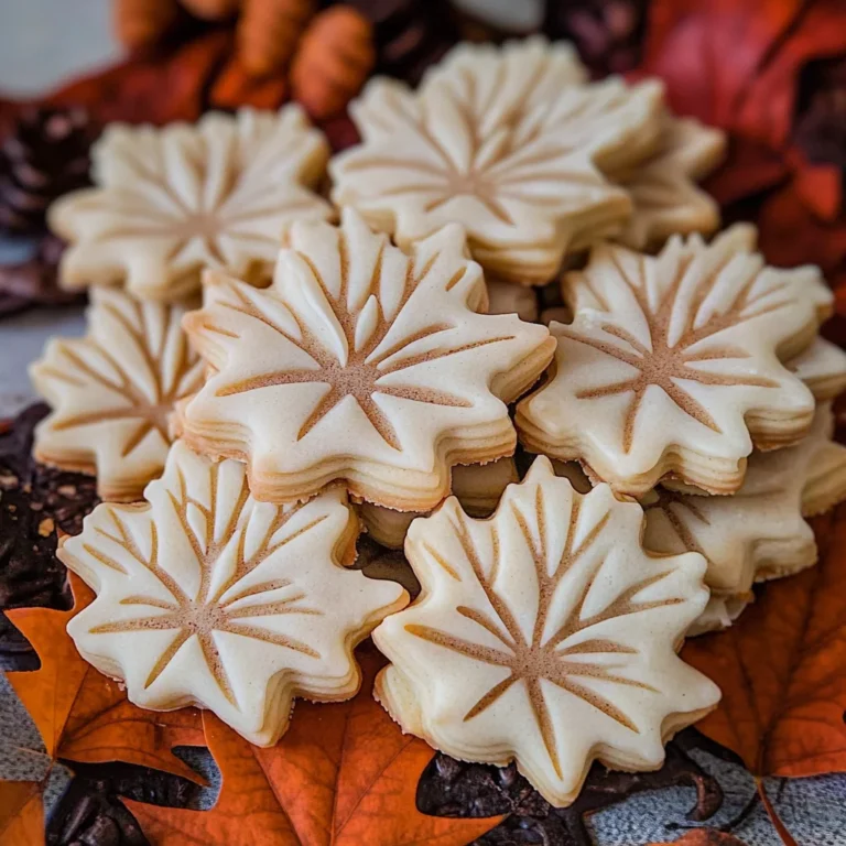 Maple Leaf Cream Cookies