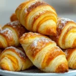 Mini Pumpkin Pie Crescent Rolls