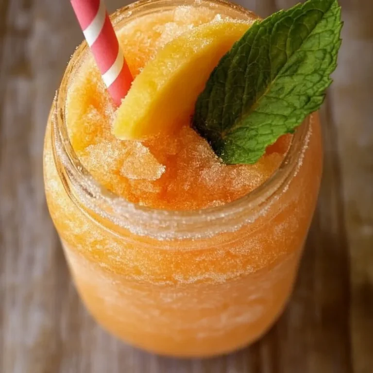 Peach Lemonade Slush Recipe