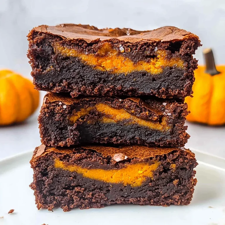Pumpkin Brownies Recipe