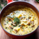 The BEST Mushroom Soup Recipe