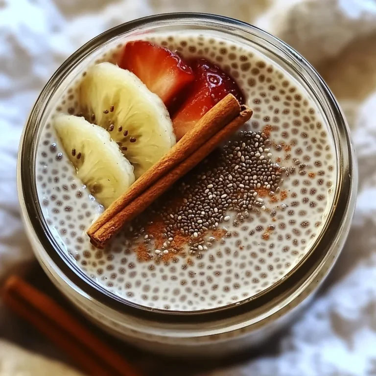 Vanilla Chia Pudding with Cinnamon